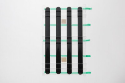 Kit de plantilla de 4 lamas de color negro